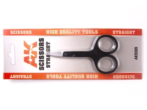 AK TOOLS AK9309 SCISSORS STRAIGHT (SPECIAL PHOTOETCHED)