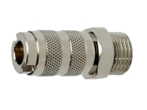 Harder & Steenbeck 104403 Quick coupling ND 2.7mm with G1/8" male