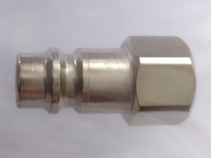 Harder & Steenbeck 102123 Plug in nipple ND 7.2 mm with G1/4" female (hardened steel)