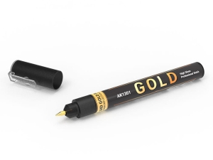 AK Interactive AK1301 METALLIC Liquid Marker - GOLD