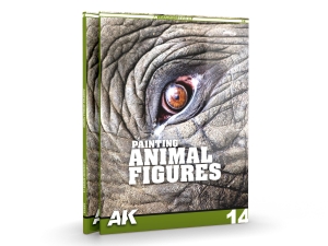 AK Book AK518 AK Learning 14 PAINTING ANIMAL FIGURES (88 pages) (EN)