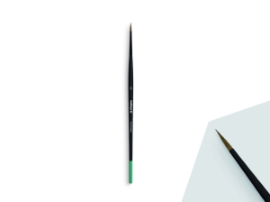 Vallejo Pro Modeler B01000 Natural Hair Round Brush No. 0