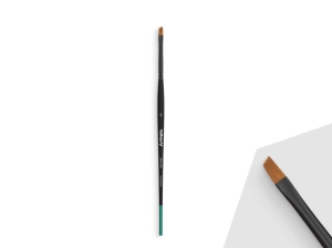 Vallejo Blender B05001 Flat Angled Synthetic Brush - Small