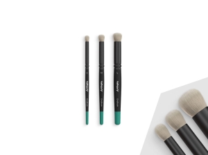 Vallejo Dry Brush Set B07990 Natural Hair (S, M, L)