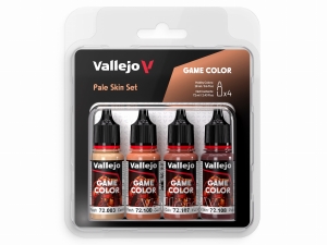 Vallejo Game Color Set 72379 Pale Skin Set (4x18ml)