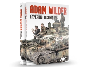 AK Book AK130009 ADAM WILDER Layering Techniques - Modeling Theoretical Subjects (312pages) (EN)