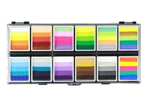 Split bodypainting set Fengda (12x10g) (21x10cm)
