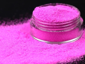 Biodegradable (in water) Glitter Powder Fengda KS503 UV Pink (10g)