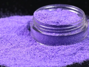 Biodegradable (in water) Glitter Powder Fengda KS507 UV Purple (10g)