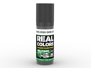 AK REAL COLORS RC856 Dunkelgrau-Dark Grey RAL 7021 (17ml) (old RC057)