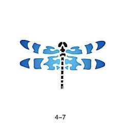 Disegno per glitter tattoo Fengda 04-07