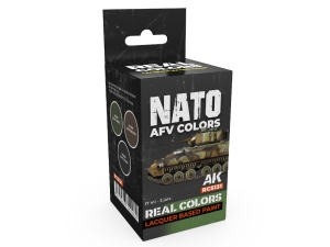 AK REAL COLORS SET RCS131 NATO AFV Colors (3x17ml)
