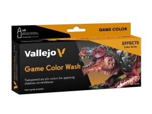 Vallejo Game Color Set 72190 Game Color Wash (8x18ml)