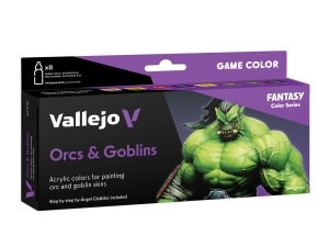 Vallejo Game Color Set 72192 Orcs & Goblins (8x18ml)