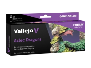 Vallejo Game Color Set 72195 Aztec Dragons (8x18ml)