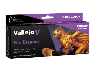 Vallejo Game Color Set 72196 Fire Dragons (8x18ml)