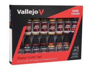 Vallejo Game Color Set 72189 Leather & Metal (16x18ml)