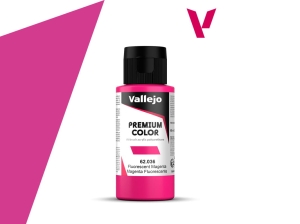 Vallejo PREMIUM Color 62036 Fluorescent Magenta (60ml)