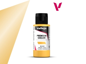 Vallejo PREMIUM Color 62042 Metallic Yellow (60ml)
