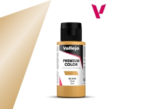 Vallejo PREMIUM Color 62049 Metallic Gold (60ml)