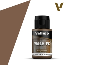 Vallejo Model Wash 76514 Dark Brown Wash (35ml)