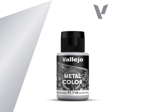 Vallejo Metal Color 77716 Semi Mate Aluminium (32ml)