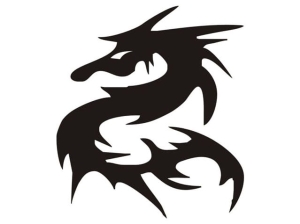 Disegno di tatuaggio aerografo V011