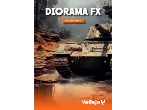 Vallejo CC331 Color Chart: Diorama FX (12 pages)