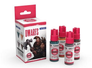 AK QUICK GEN SET AK17510 DWARFS (4x18ml)