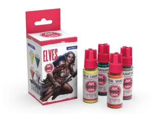 AK QUICK GEN SET AK17512 ELVES (4x18ml)