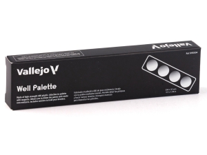 Vallejo B90004 Wet Palette - Well Palette with magnet attachment (149 x 34 x 13 mm)