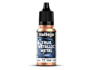 Vallejo True Metallic Metal 77104 (Light) Ancient Copper (18ml)