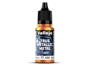 Vallejo True Metallic Metal 77105 (Light) Forged Red (18ml)