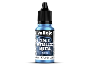 Vallejo True Metallic Metal 77111 (Light) Sapphire Blue (18ml)