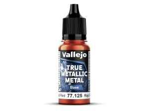 Vallejo True Metallic Metal 77125 (Base) Forged Red (18ml)
