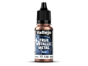 Vallejo True Metallic Metal 77138 (Base) Rusty Metal (18ml)