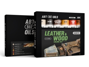 Abteilung 502 OIL SET ABT311 Leather and Wood Set (6x20ml tubes)