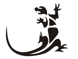 Disegno di tatuaggio aerografo M068