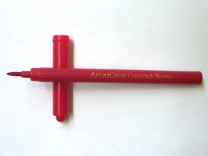 AmeriColor 1x GOURMET WRITERS Food Pen - Red