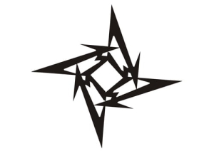 Disegno di tatuaggio aerografo M102