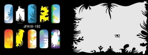 Disegno per le unghie (aerografo nail art) Fengda JFH10-192