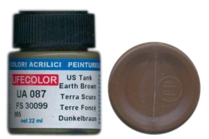 Colore LifeColor UA087 mimetic US tank earth brown