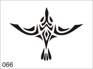 Disegno di tatuaggio aerografo V066