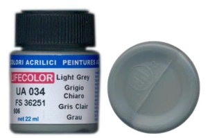 Colore LifeColor UA034 mimetic light grey