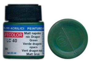 Colore LifeColor LC40 basic matt napoleonic dragon green