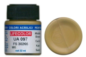 Colore LifeColor UA097 mimetic middle stone