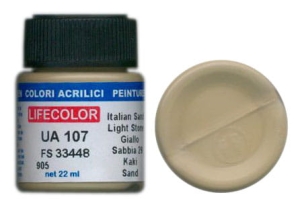 Colore LifeColor UA107 mimetic italian sand light