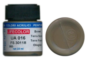 Colore LifeColor UA016 mimetic dark earth