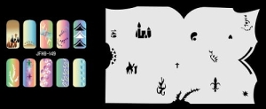 Disegno per le unghie (aerografo nail art) Fengda JFH08-149