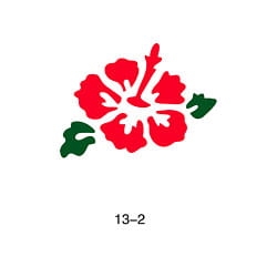 Disegno per glitter tattoo Fengda 13-02